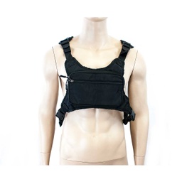 [YB0925] CHALECO MULTIUSOS HONGU NEGRO