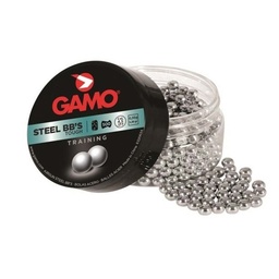 [6320634] PERDIGONES GAMO 4.5 BOLA 500PCS PLATA