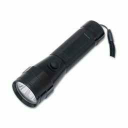 [53033] LINTERNA TACTICA CROSSNAR ALUMINIO 3 LEDS NEGRA