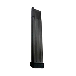 [WEMG5-1L] CARGADOR PISTOLA WE GAS HI-CAPA 5.1 LARGO 50RDS NEGRO