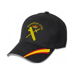 [30621] GORRA GUARDIA CIVIL BARBARIC NEGRA