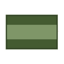 [09940] PARCHE PVC BARBARIC 7.5X5CM ESPAÑA VERDE