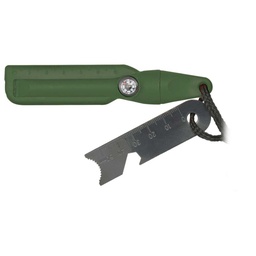 [39135-VE] MAGNESIO BARBARIC BRUJULA Y SILBATO VERDE