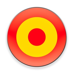 [08212] IMAN FRIGO DIANA ESPAÑA REDONDO ROJO-AMARILLO