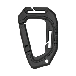 [09990-NE] MOSQUETON PVC TACTICO NEGRO