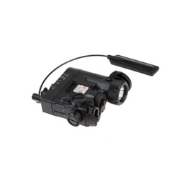 [AZ29010] LINTERNA TACTICA WADSN DBAL-EMKII LASER VERDE/ROJO NEGRA