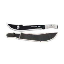 [32449] MACHETE BOLO ALBAINOX PUNISHER 45CM NEGRO-BLANCO