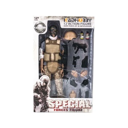 [WS23711] MUÑECO CUSTOM SOLDADO HERIDO SPECIAL FORCE PIX.ARIDO