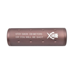 [BD0464] SILENCIADOR BIG DRAGON STUBBY 100MM TAN