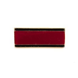 [130884] DIVISA SOLDADO PARA GALA BRIPAC ROJA