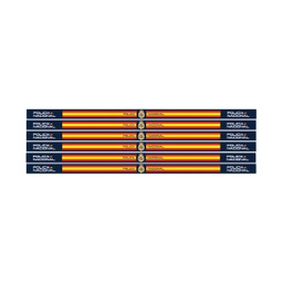 [16118] PULSERA CINTA BANDERA ESPAÑA 6PCS POLICIA NACIONAL