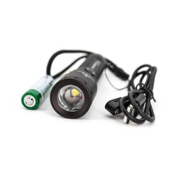 [502178] LINTERNA LED LENSER CORE P5R 500 LUMENS NEGRA
