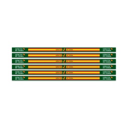 [16114] PULSERA CINTA BANDERA ESPAÑA 6PCS EJERCITO TIERRA