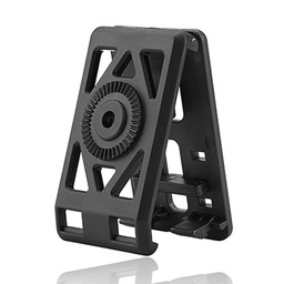 [2-ABC20] ADAPTADOR CINTURON AMOMAX ESTRECHO BELT CLIP NEGRO