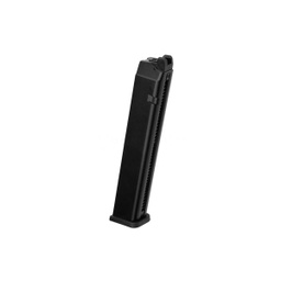 [WE-MG-G17L] CARGADOR PISTOLA WE GLOCK 17/18 GAS LARGO NEGRO