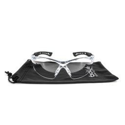 [PSSRUSP0652] GAFA BOLLE RUSH SMALL TRANSPARENTE PATILLA NEGRA