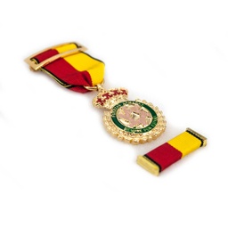 [140915-PA] MEDALLA OPERACION BALMIS CON PASADOR AMARILLA-ROJA