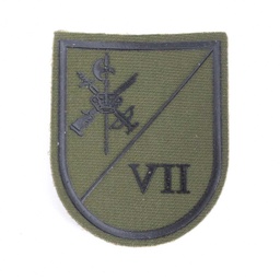[301264-OD] PARCHE LEGION VII BANDERA VALENZUELA C/VELCRO  VERDE