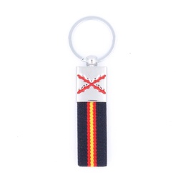 [DB-2384] LLAVERO BORGOÑA METAL.ARRIBA MARINO