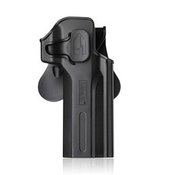 [2-R2DE00/AM-DEG2] FUNDA PISTOLA RIGIDA AMOMAX DESERT EAGLE NEGRA