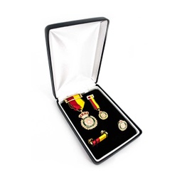 [140919] MEDALLA OPERACION BALMIS 4PCS AMARILLA-ROJA