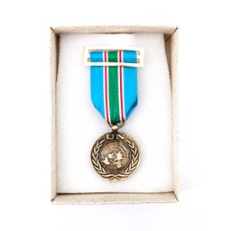 [141812] MEDALLA LIBANO ONU CELESTE-VERDE