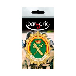 [16129] PLACA CARTERA BARBARIC GUARDIA CIVIL FRONTAL