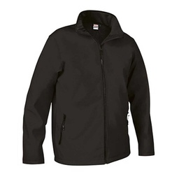 CHAQUETA SOFTSHELL HORIZON NEGRA