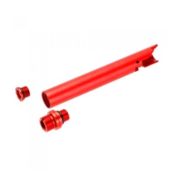 [L67668] CAÑON EXTERNO LAYLAX/NINE BALL HI-CAPA 5.1 NON RECOIL ROJO