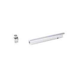 [L67644] CAÑON EXTERNO LAYLAX/NINE BALL HI-CAPA 5.1 NON RECOIL PLATA