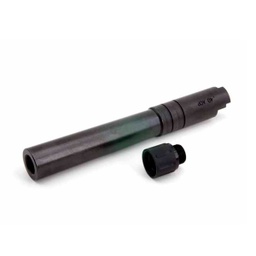 [AIP022-HC-02BK] AIP STAINLESS STEEL THREADED OUTER BARREL-TM HI-CAPA 5.1 BLACK