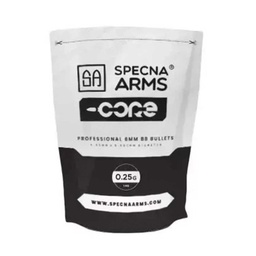 [SPE-16-021014-00] BOLAS SPECNA ARMS CORE 0.25G 1KG BLANCA