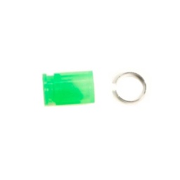 [AZ33470/ML-SLC-H06R50] GOMA MR. HOP UP MAPLE LEAF SILICONA 50º VSR10 VERDE CLARO