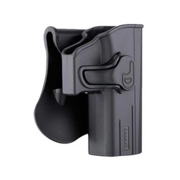 [AM-P07G2] FUNDA PISTOLA RIGIDA AMOMAX CZ P07/P09 NEGRA