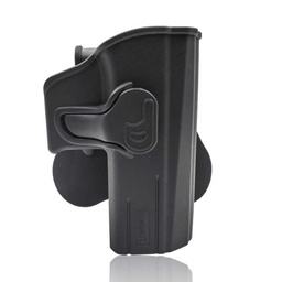[2-R2CS200/AM-CZS2G2] FUNDA PISTOLA RIGIDA AMOMAX SHADOW 2 NEGRA