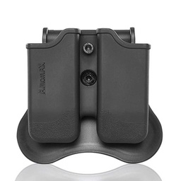 [AM-MP-P2] FUNDA CARGADOR RIGIDA AMOMAX M9/P226/P09 NEGRO