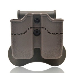 [AM-MP-1911F] FUNDA CARGADOR RIGIDA AMOMAX 1911 TAN