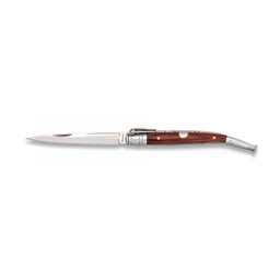 [01203] NAVAJA ESTILETE N0 HOJA 7.9CM MADERA