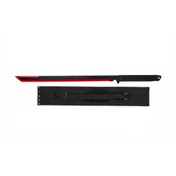 [32551] MACHETE BOLO ALBAINOX TANTO 48 CM NEGRO-ROJO
