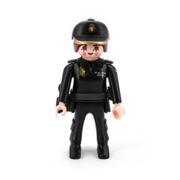 [134673MUJER] MUÑECO CUSTOM POLICIA NACIONAL SEGURIDAD MUJER