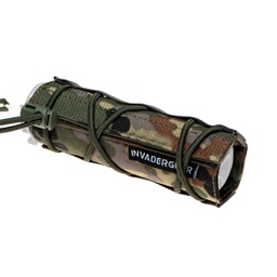 [AZ34794] FUNDA SILENCIADOR INVADER GEAR 14CM FLECKTARN