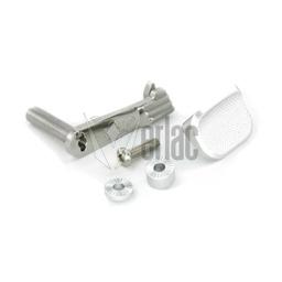 [AIP001-MH2-S] AIP STAINLESS SLIDE STOP WITH THUMBREST HI-CAPA 5.1/4.3 SILVER