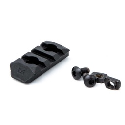 [PT136450307] RAIL REFORZADO M-LOK PTS 3 SLOTS NEGRO