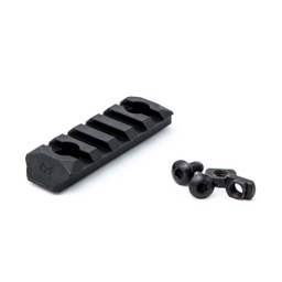 [PT137450307] RAIL REFORZADO M-LOK PTS 5 SLOTS NEGRO