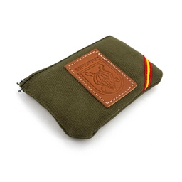 [K12-VERDE] MONEDERO BRIPAC TELA TIRA ESPAÑA VERDE