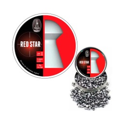 [75100] PERDIGONES BSA RED STAR 5.5MM 250PCS PLATA