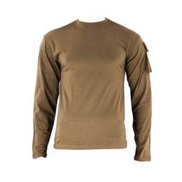 CAMISETA TACTICA FORAVENTURE M/LARGA TAN