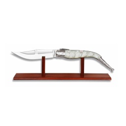 [01172] NAVAJA BANDOLERA GIGANTE REGALO PEANA NACAR