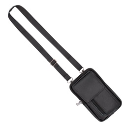 [61911] BOLSITO FASHION PIEL TAPA CREMALLERA NEGRO