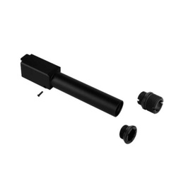 [L78961] CAÑON EXTERNO ROSCADO LAYLAX/NINE BALL GLOCK 19X UMAREX NON RECOILING NEGRO